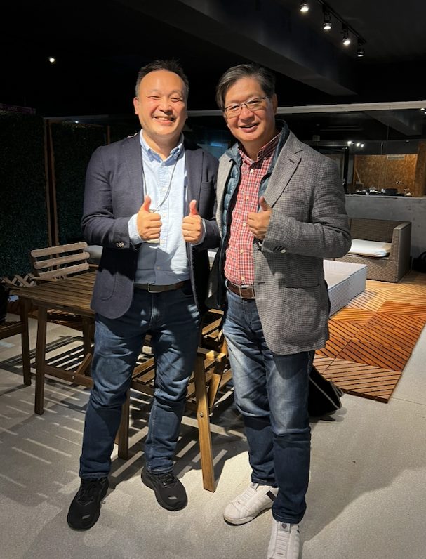 AMJ 創辦人盧克文 Jack 與房角石 James